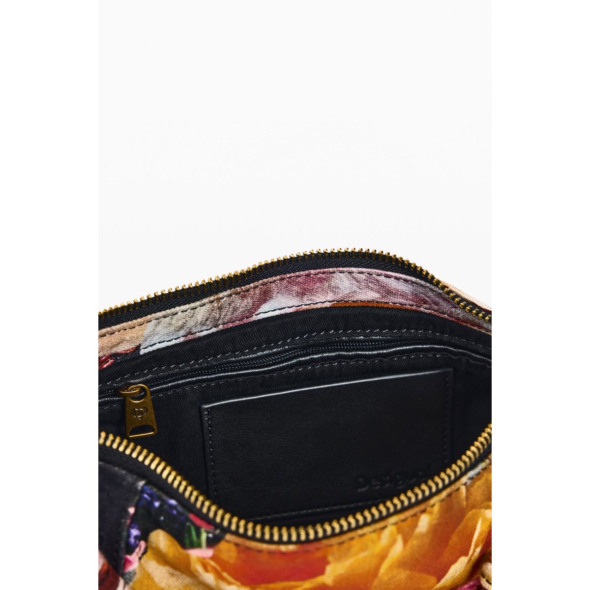 petit sac imprimé M. C. Lacroix noir, DESIGUAL