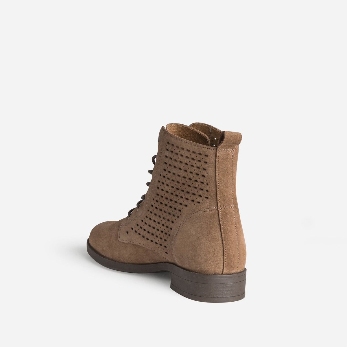 Boots en cuir ANASIE taupe, ERAM