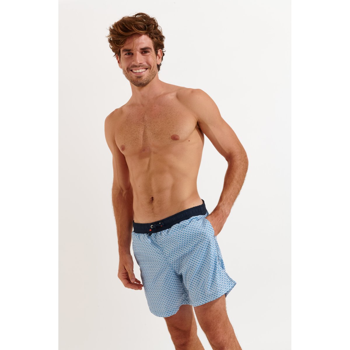 Short de bain Manly - PENBROKE bleu, BANANA MOON