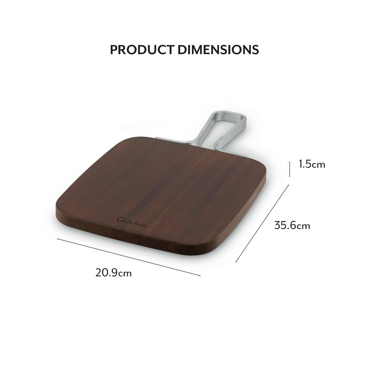 SLT Core Square Paddle Board brown , SUR LA TABLE