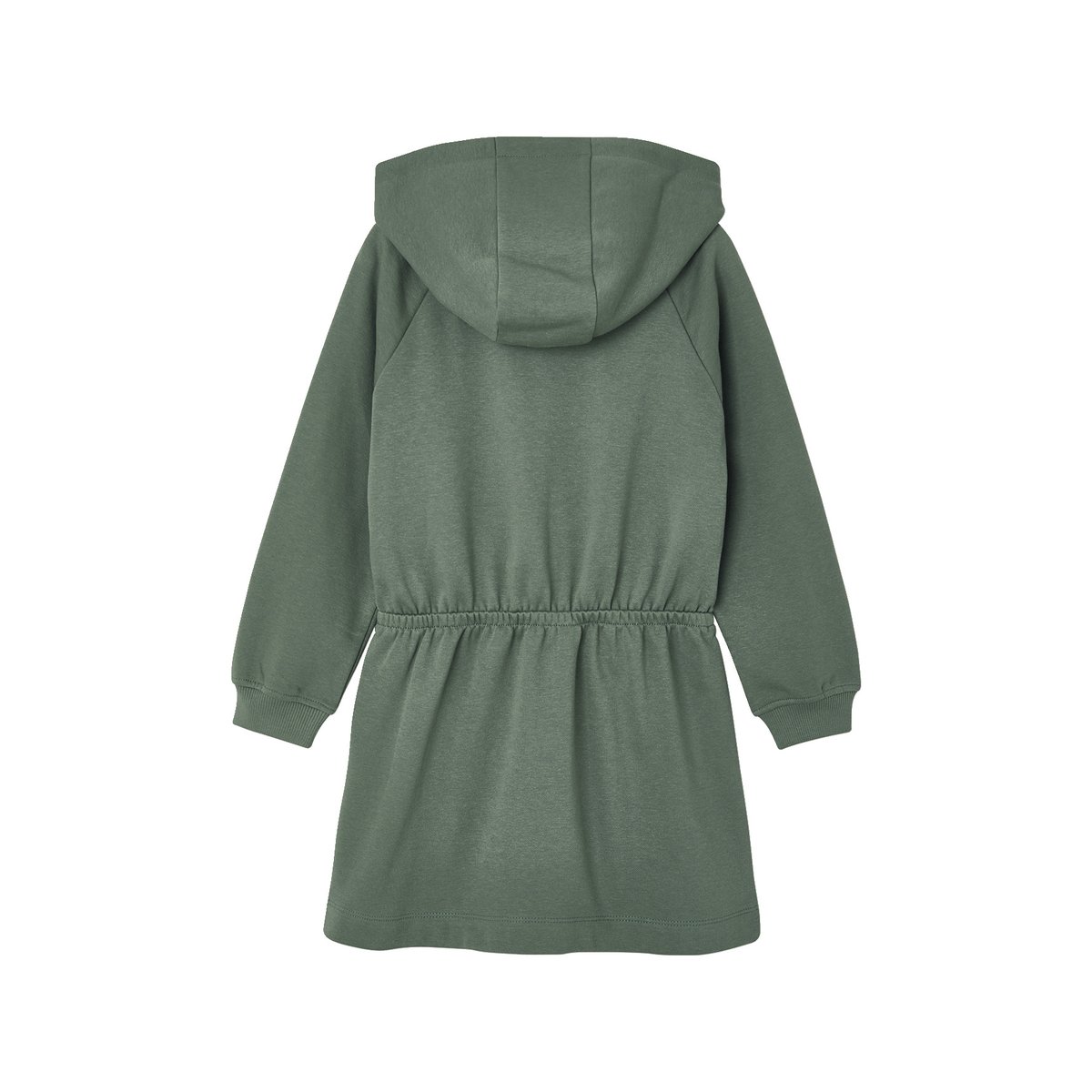 Robe courte à capuche vert, VERTBAUDET