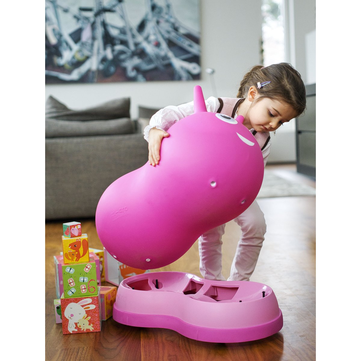 Porteur Micro Air Hopper Rose rose, MICRO MOBILITY