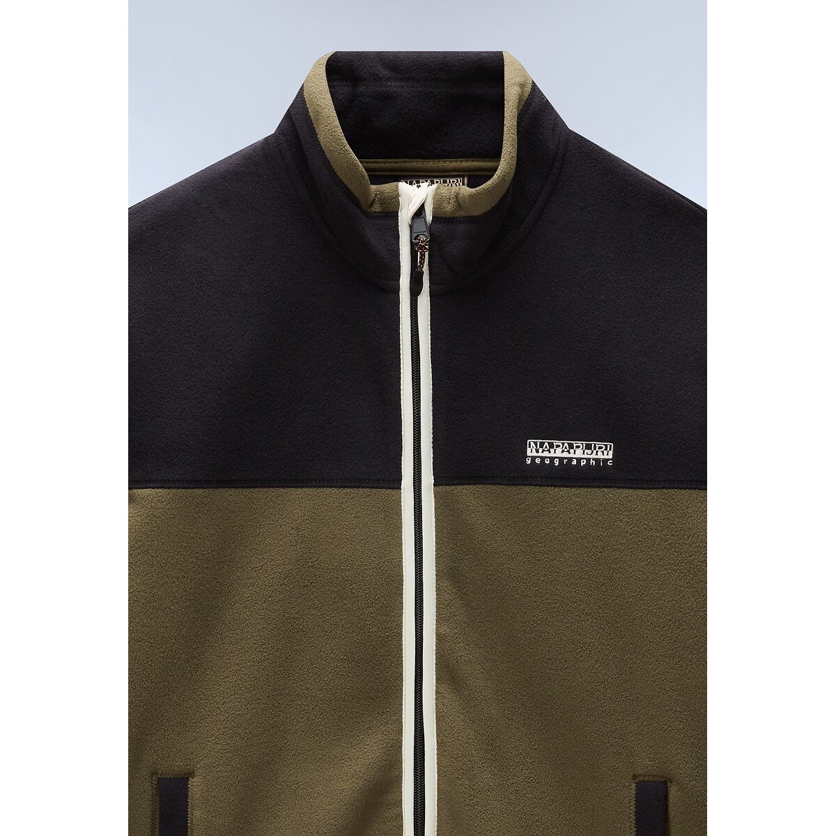 Dergana Fleece Jacket khaki/black, NAPAPIJRI