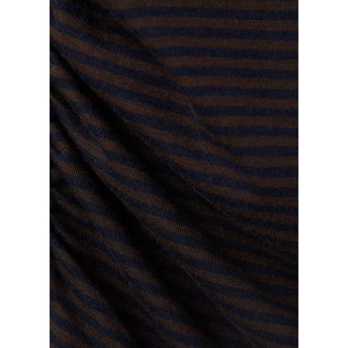 T-shirt froncé manches longues marron, MANGO