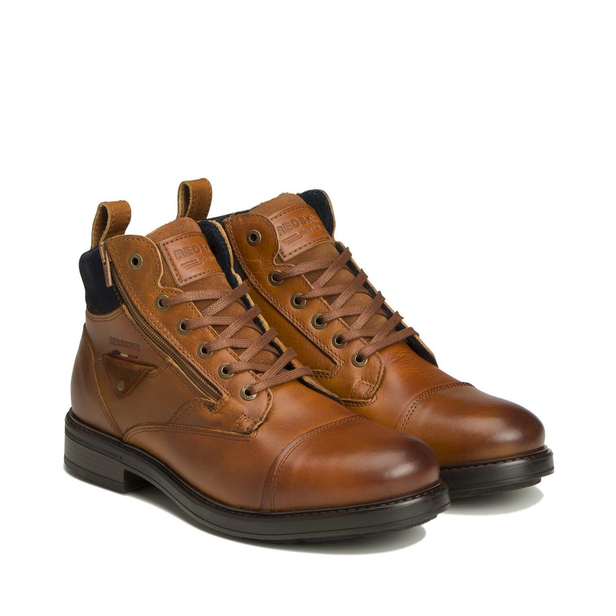 Boots COUNTRY COGNAC+MARINE cognac+marine, REDSKINS