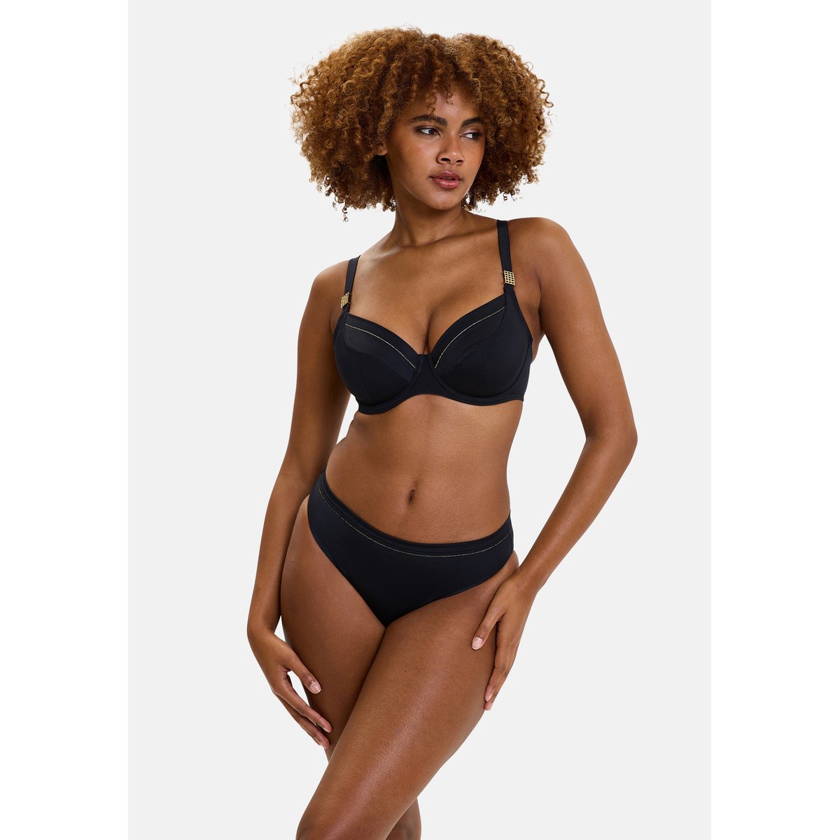 Bas de maillot de bain SPEEKABOO SHAPE noir, SANS COMPLEXE