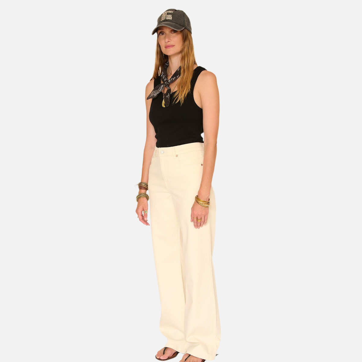 Jean THE JAGGER SUNSET DRILL 26s naturel, MKT STUDIO