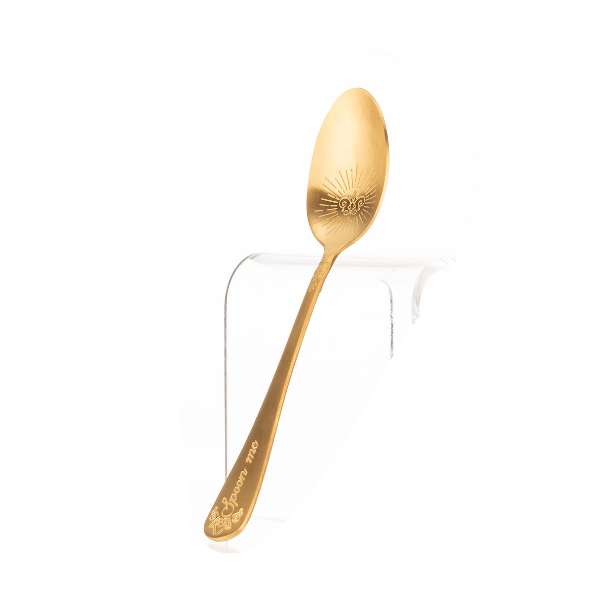 16-Piece Slogan Cutlery Set in Gold gold-coloured, YVONNE ELLEN