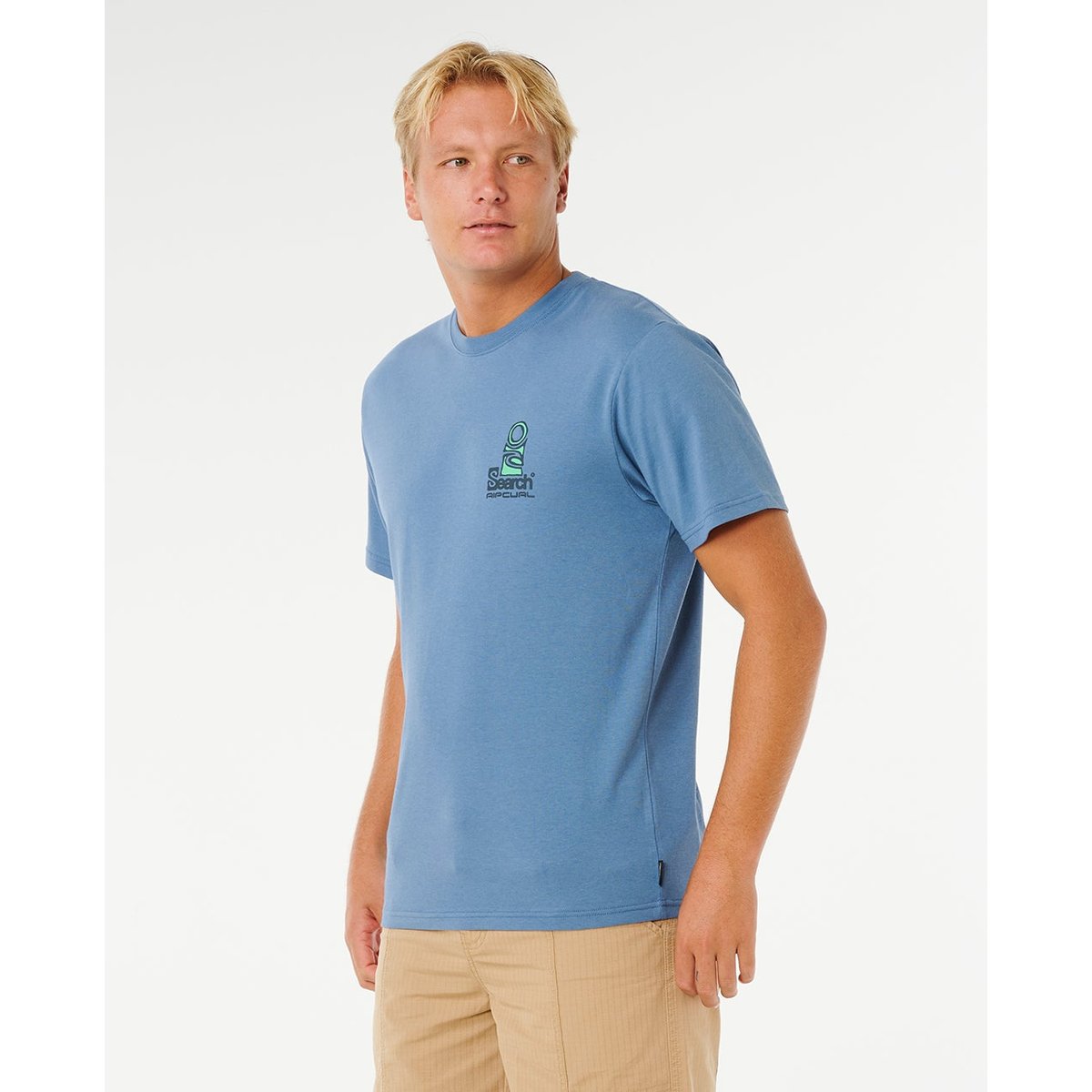 T-shirt à manches courtes VAPORCOOL SEARCH bluefin, RIP CURL