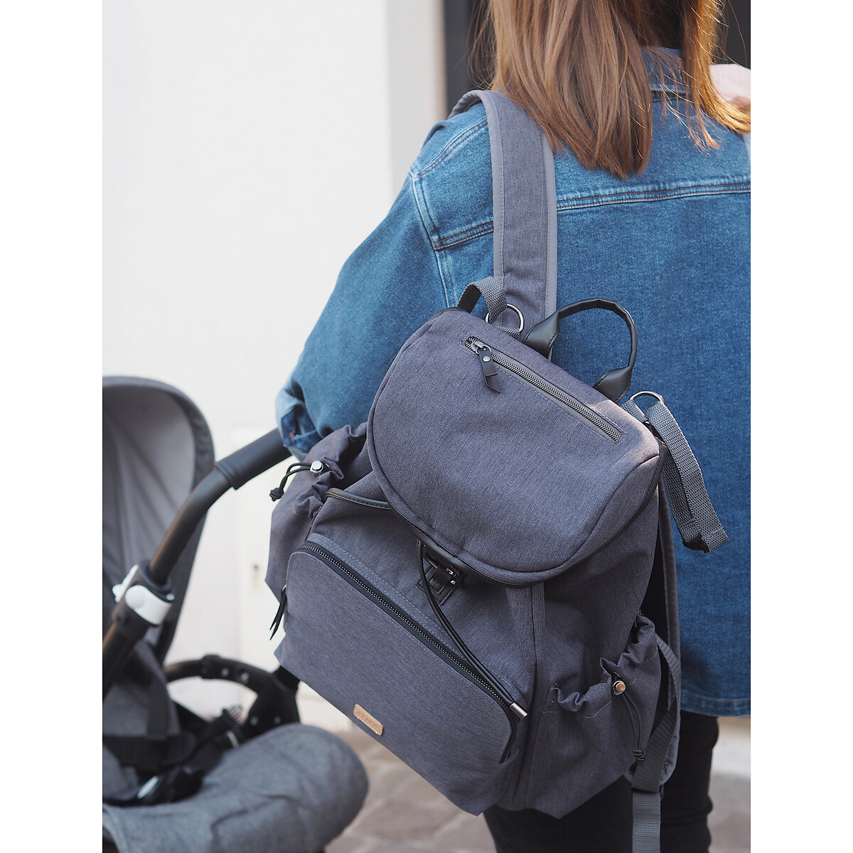 Sac à dos à langer Vancouver gris foncé, BEABA