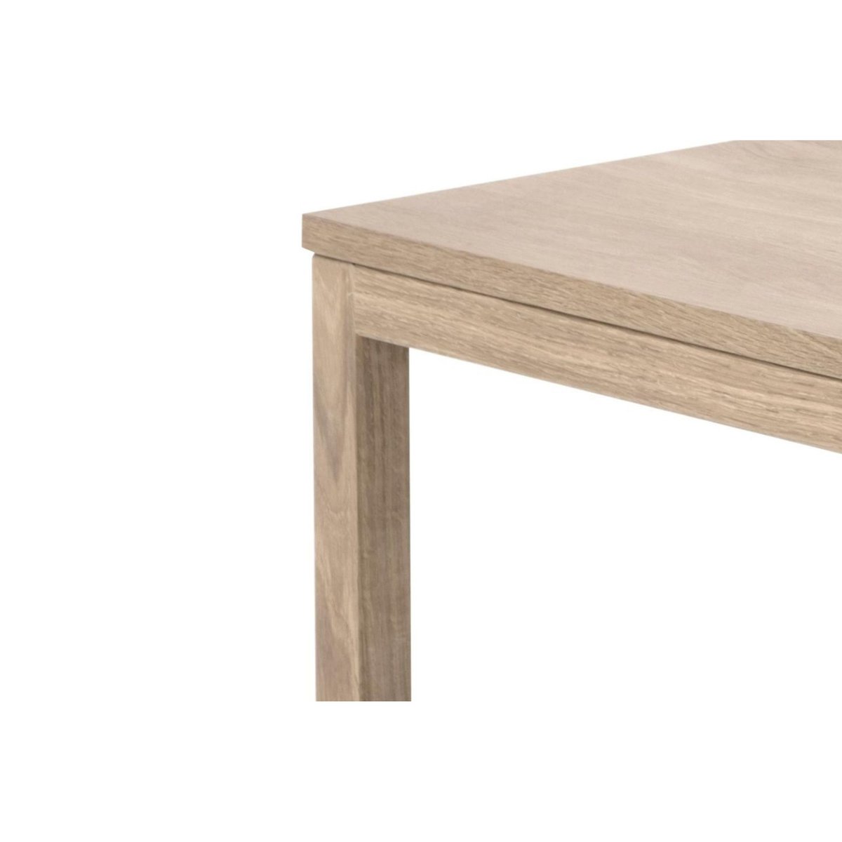 Table basse gigogne en chêne 70cm - CORNER chêne blanchi, HELLIN, DEPUIS 1862