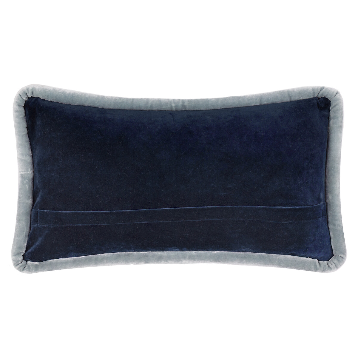 MADE.COM Huxley Cotton Velvet Filled Cushion chocolate, MADE