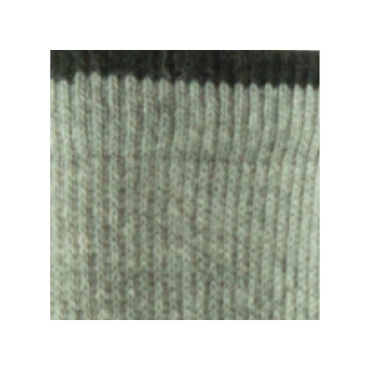 Mi-chaussettes unies en laine alpaga Homme gris, KINDY