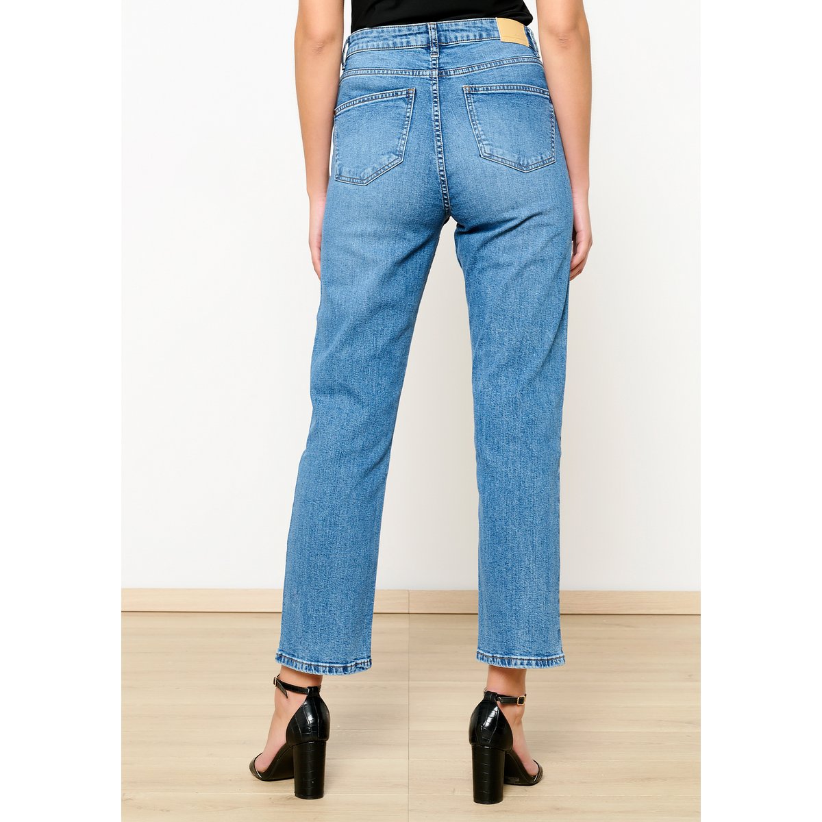 Jean coupe droite medium blue, LOLALIZA
