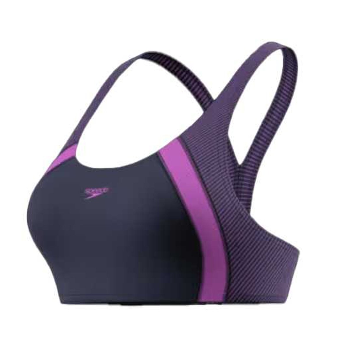 Maillot de bain 2 pièces motif/style épissage QUANTUM rose, SPEEDO