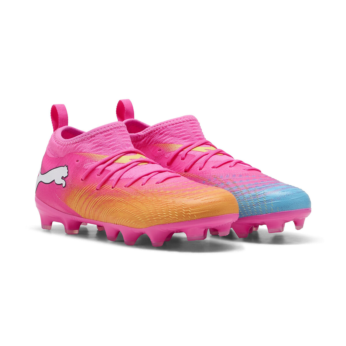Crampons Future 9 Match FG/AG rose/orange, PUMA