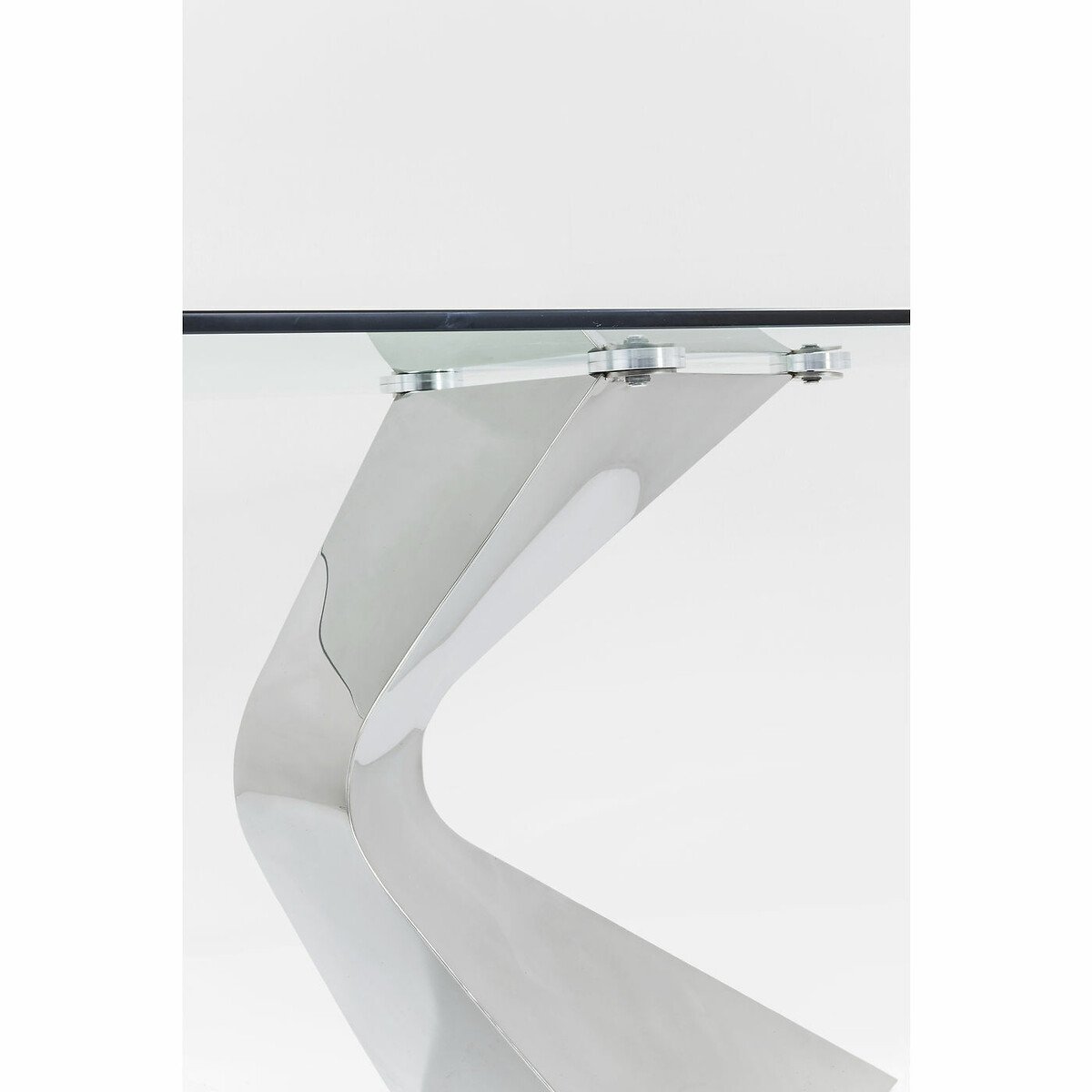 Tisch Gloria Chrome 200x100cm silberfarben, KARE DESIGN