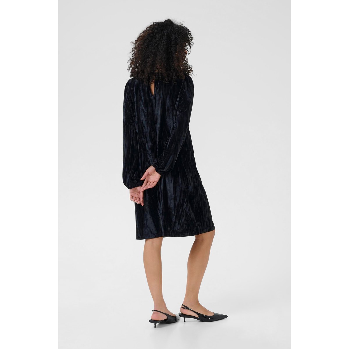 Robe noir black deep, KAFFE