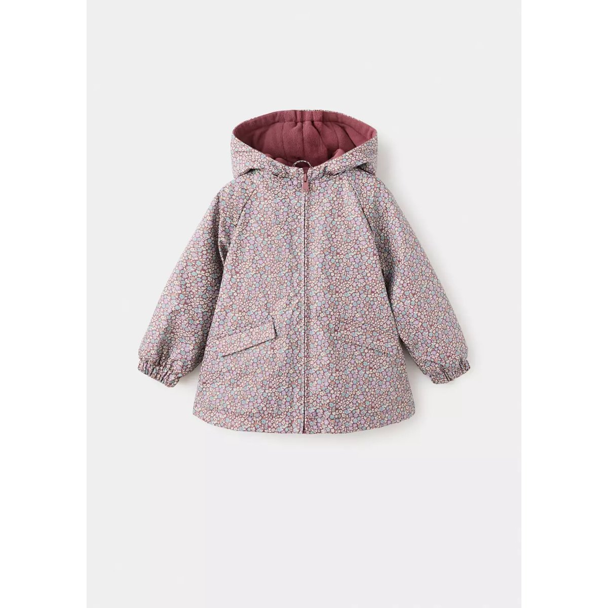 Veste en imprimé floral lavande, MANGO BABY