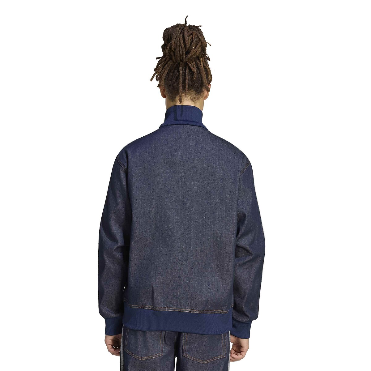 Veste de survêtement, en denim, loose fit, FIREBIRD bleu denim, adidas Originals
