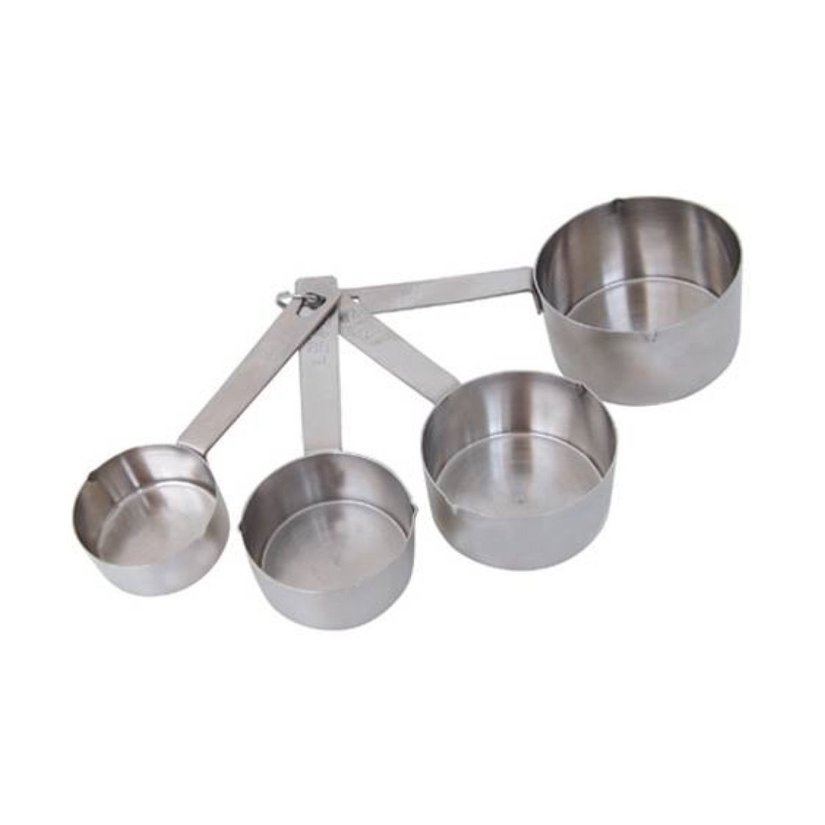Set de 4 mesures 60, 80, 125 et 250 ml couleur unique, DE BUYER