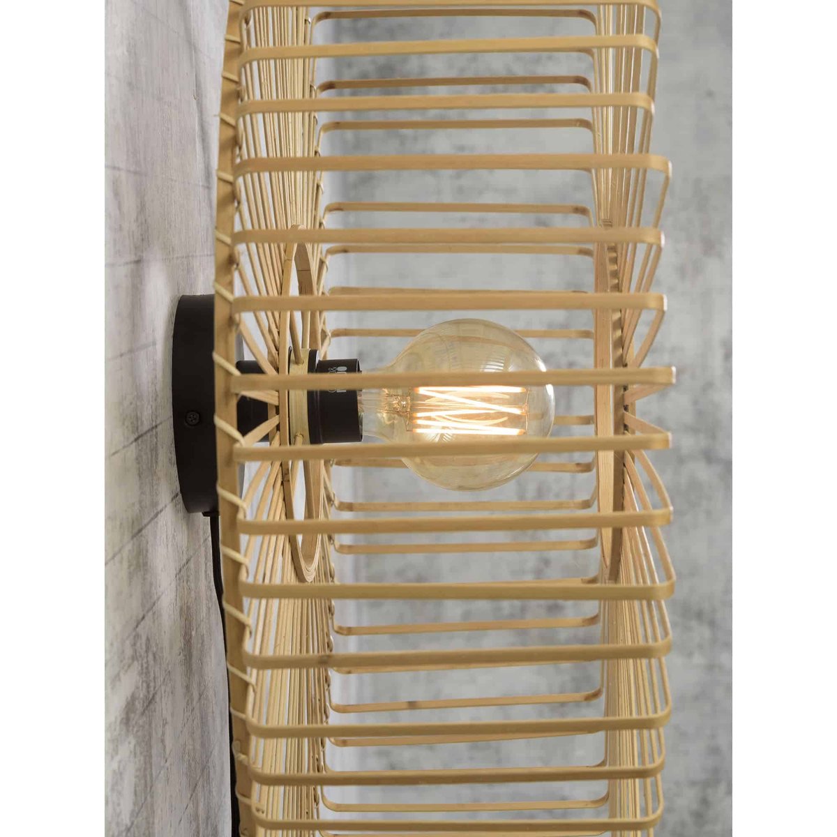 Lampe Murale Bambou BROMO naturel, GOOD & MOJO