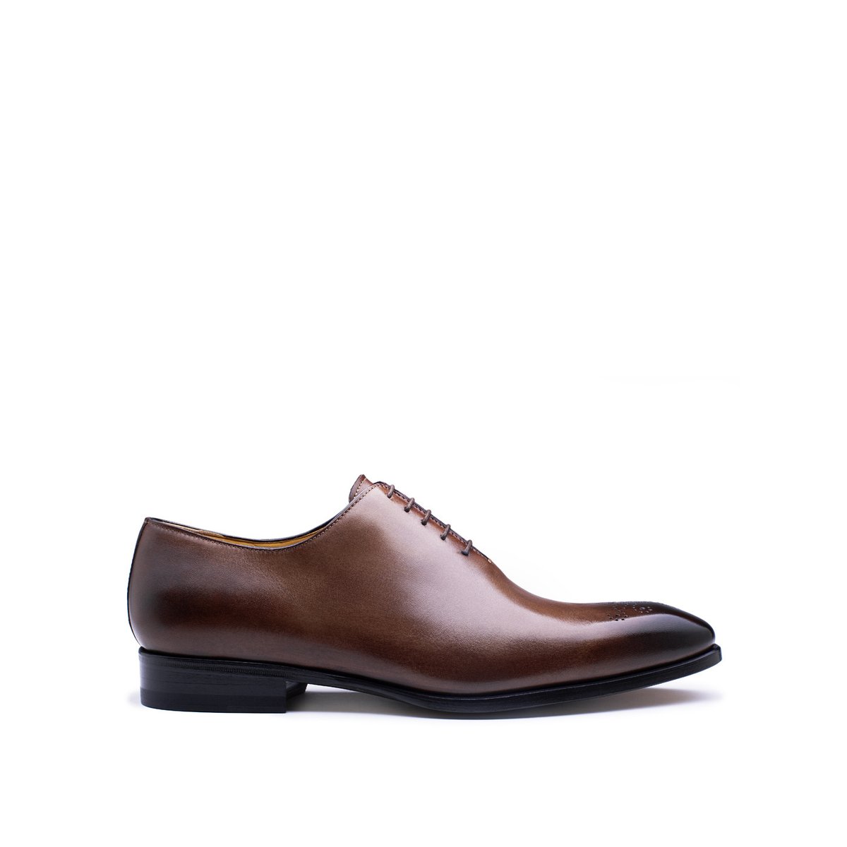 Richelieu cuir will marron Finsbury La Redoute