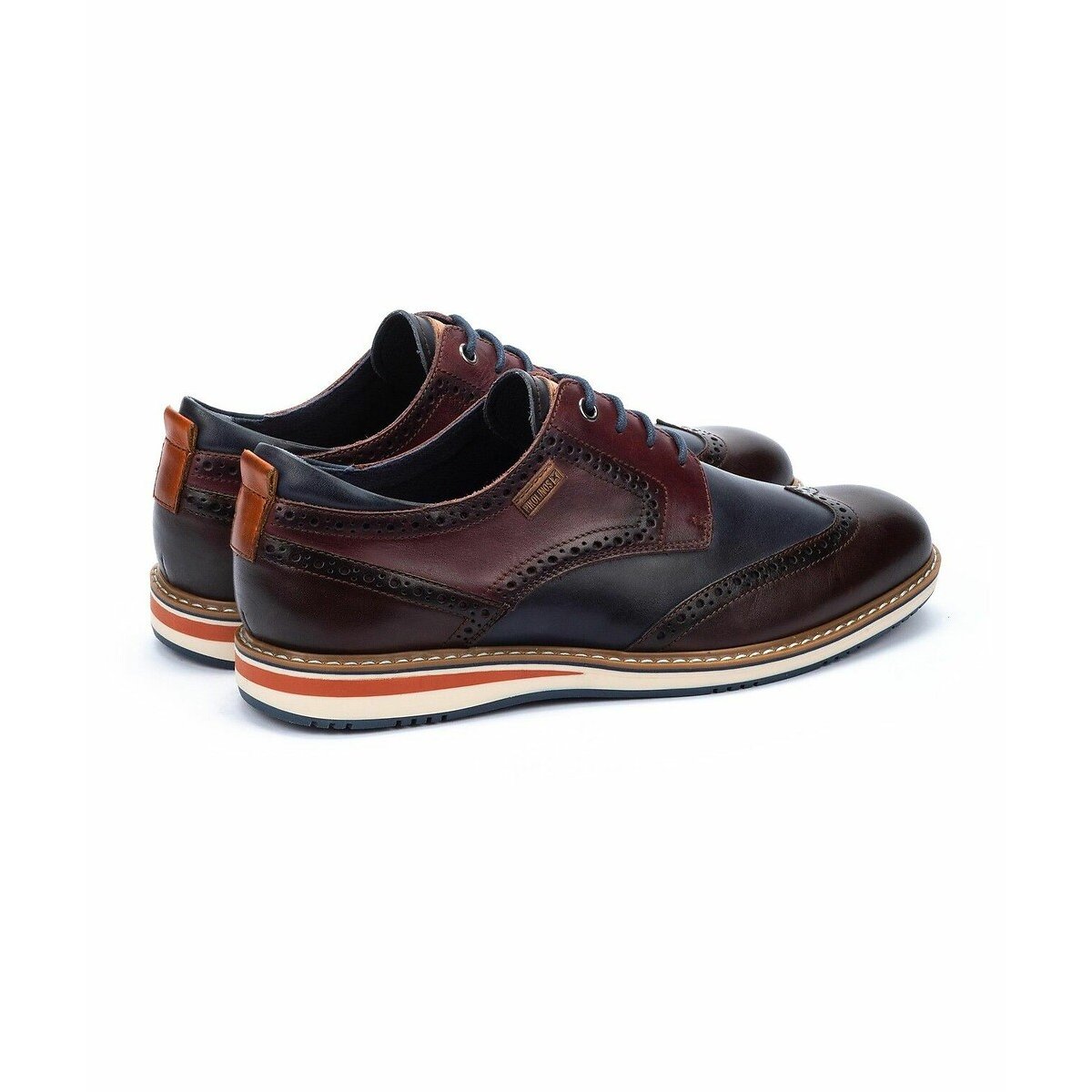 Avila Leather Brogues navy/brown, PIKOLINOS
