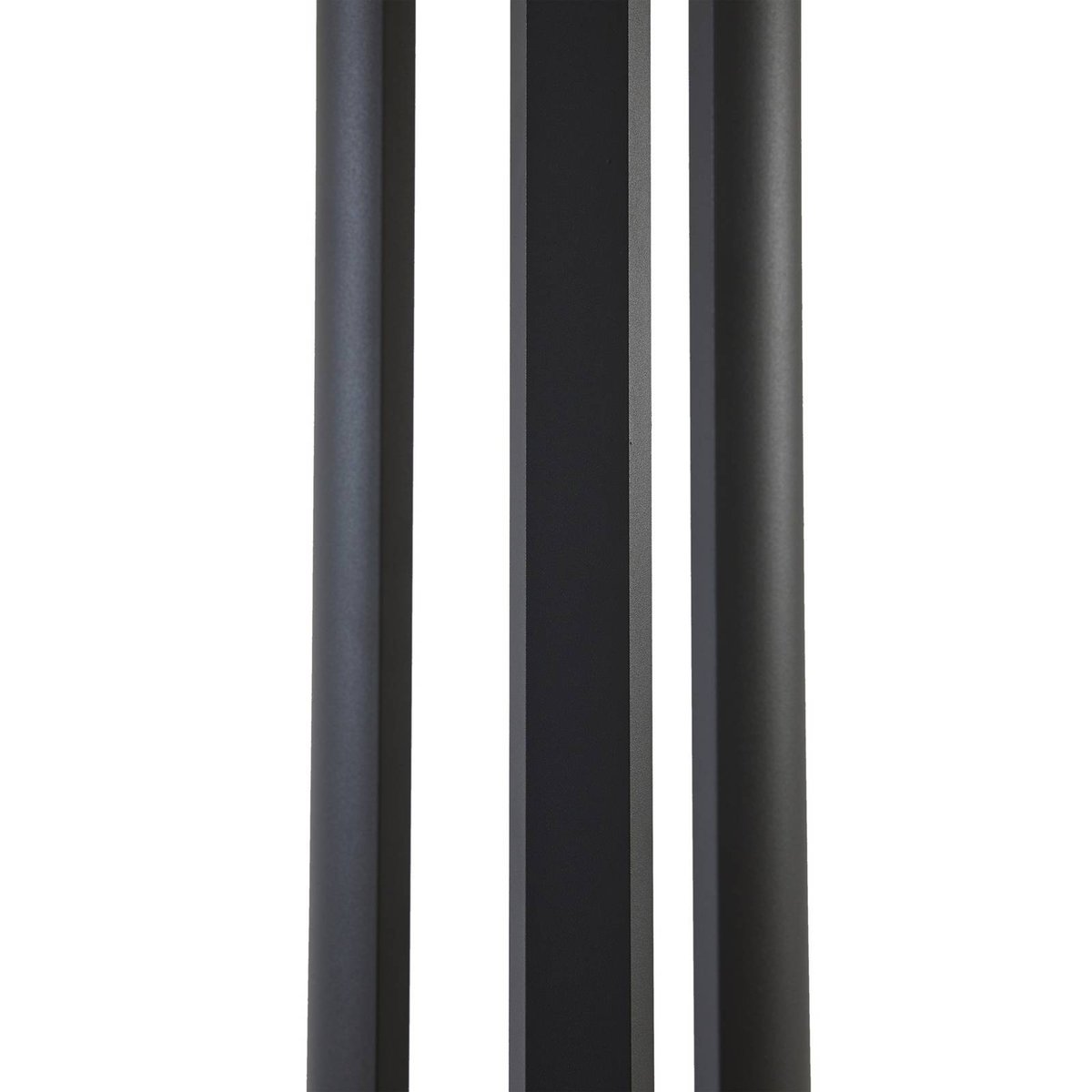 Lampadaire extérieur en aluminium moderneLED anthracite, LUCANDE