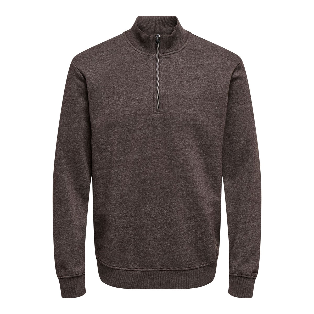 Sweat-Shirt marron - coffee bean 1, ONLY & SONS