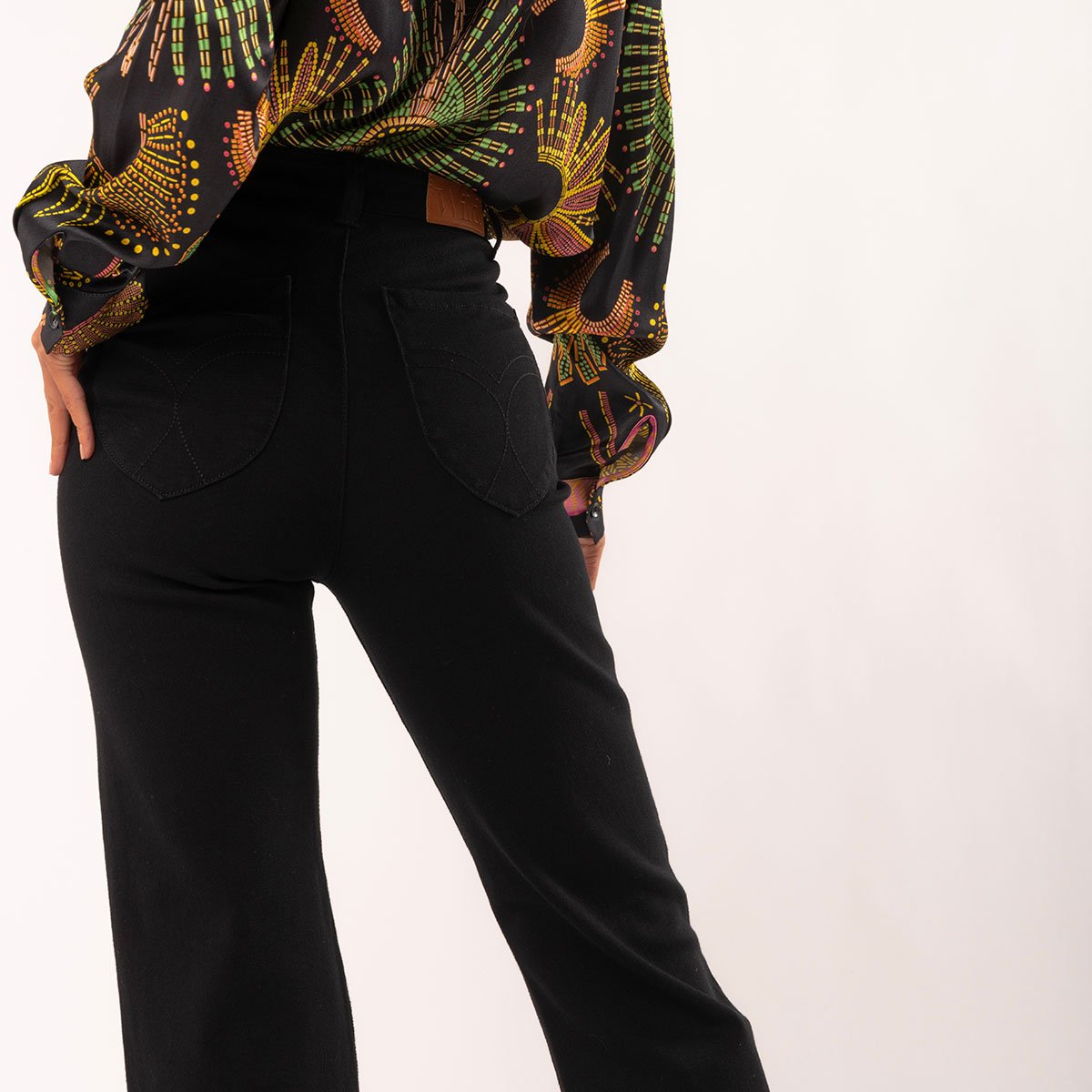 Pantalon MEGHAN noir, WILD
