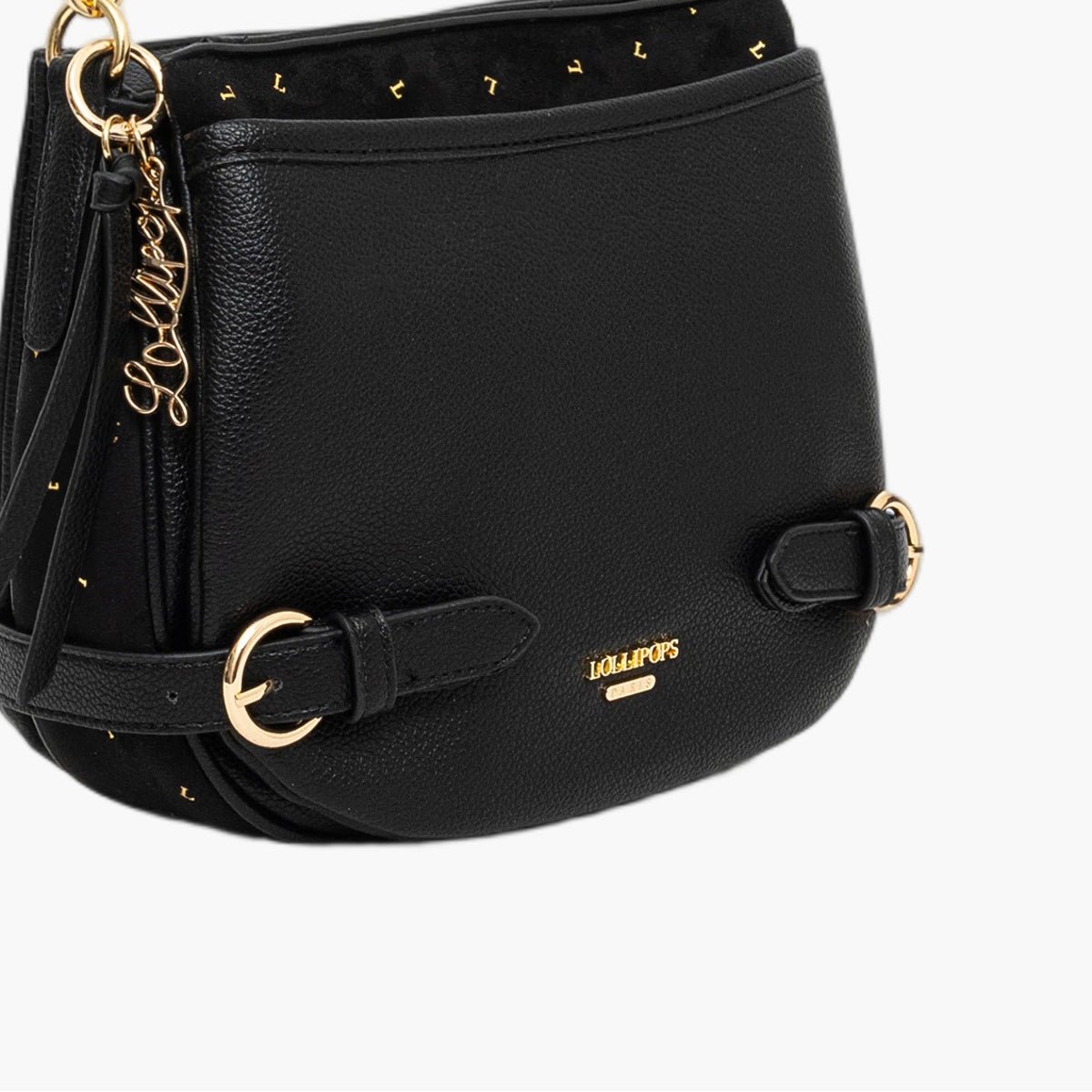 Sac multi poches Tobi noir,doré, LOLLIPOPS