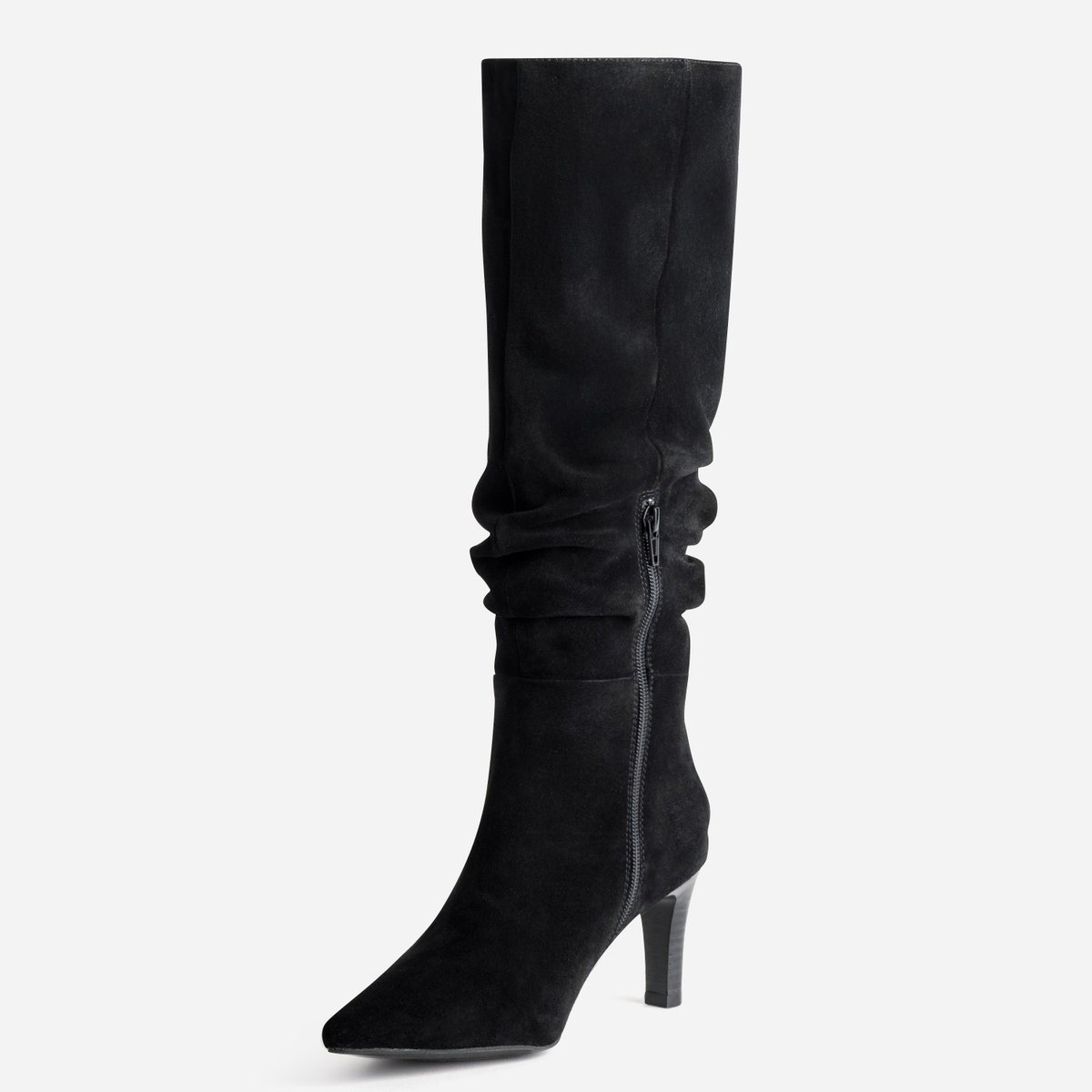 Botte À Talon en cuir MILLA noir, ERAM