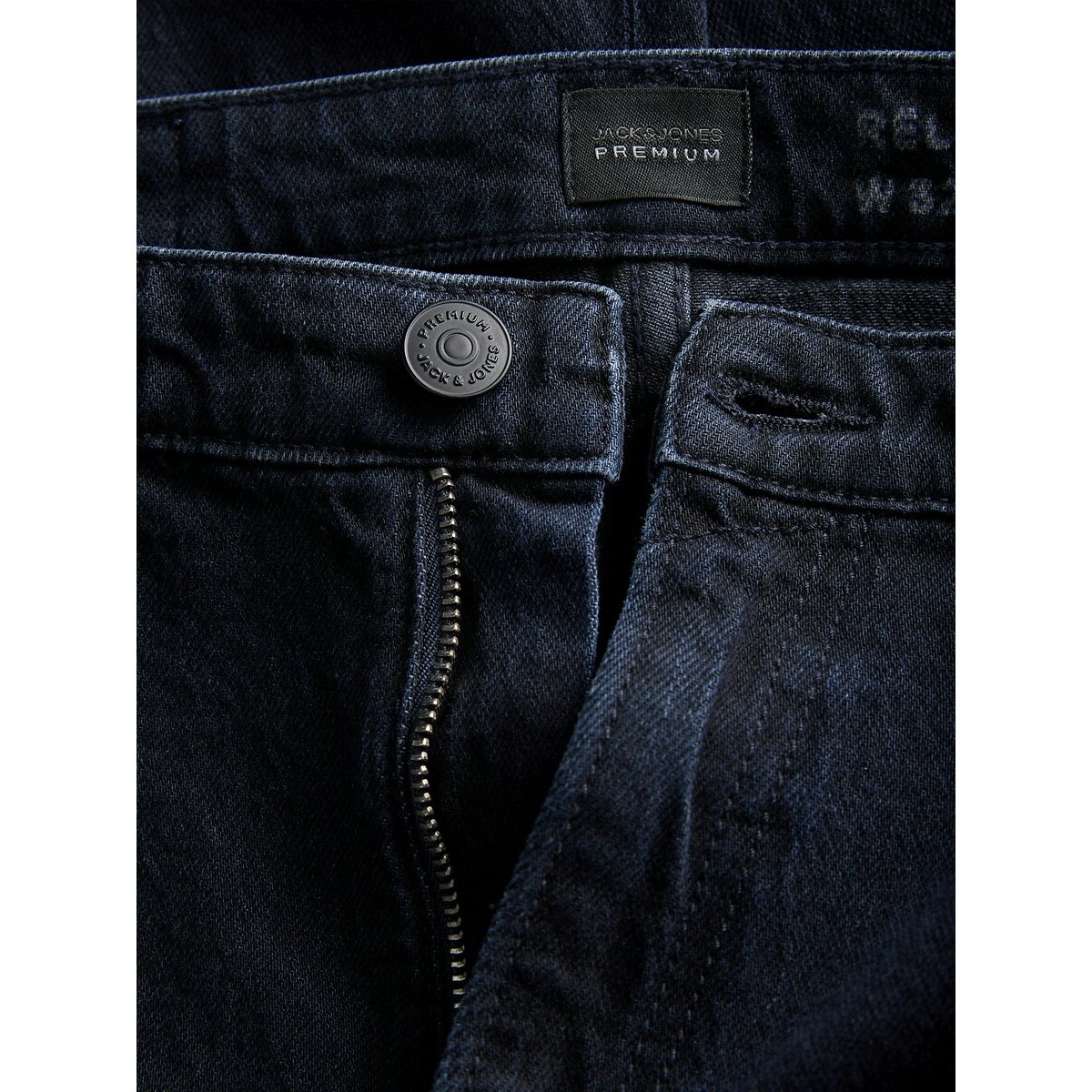 Jean ample Chris bleu foncé denim, JACK & JONES
