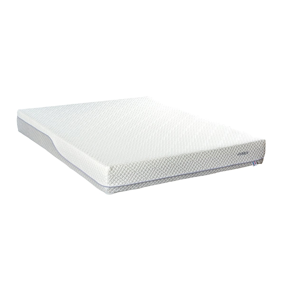 Matelas Mousse avec mémoire de forme EVERBED blanc, BELLECOUR