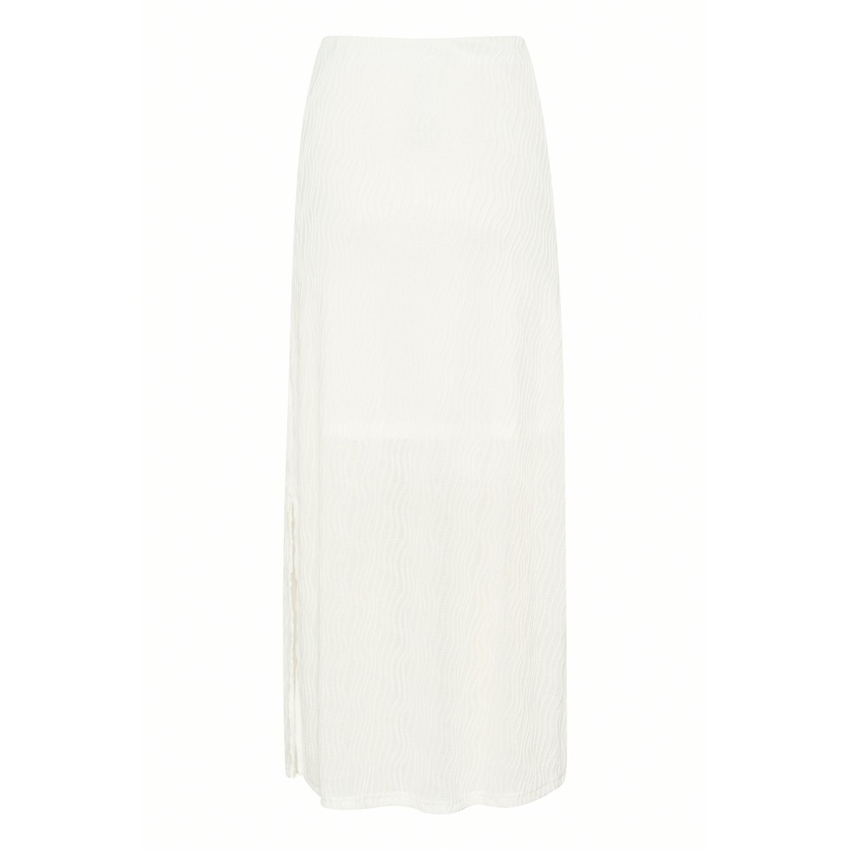 Skirt blanc chalk, KAFFE