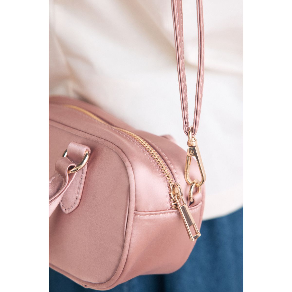 Mini sac bowling rose, NEXT