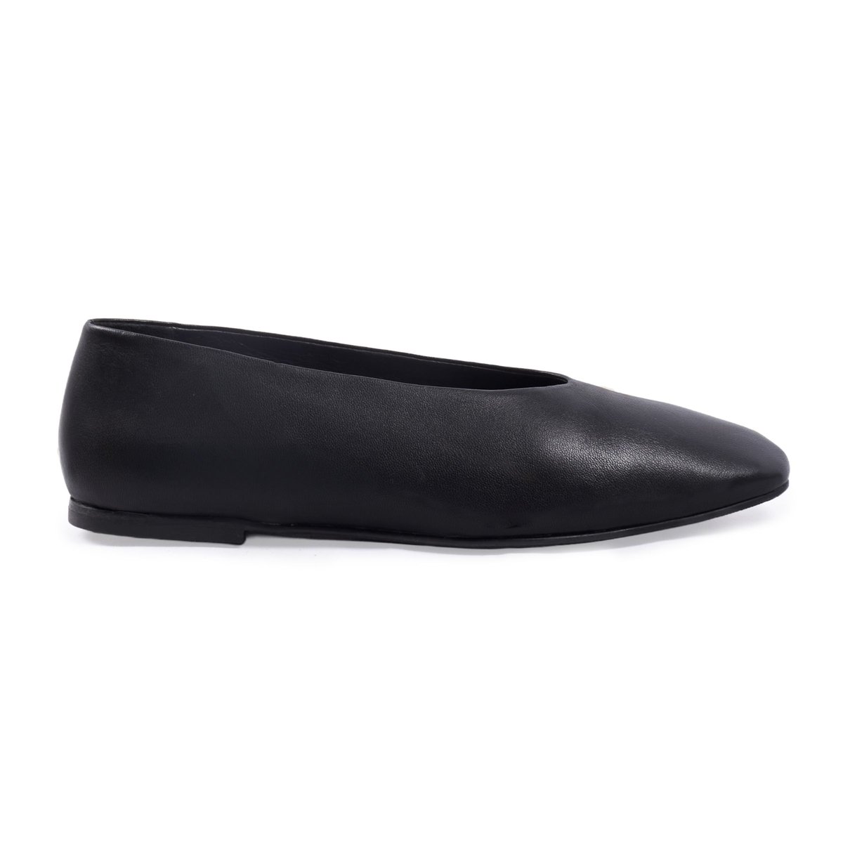 Ballerines souples Paola cuir noir, JULES & JENN