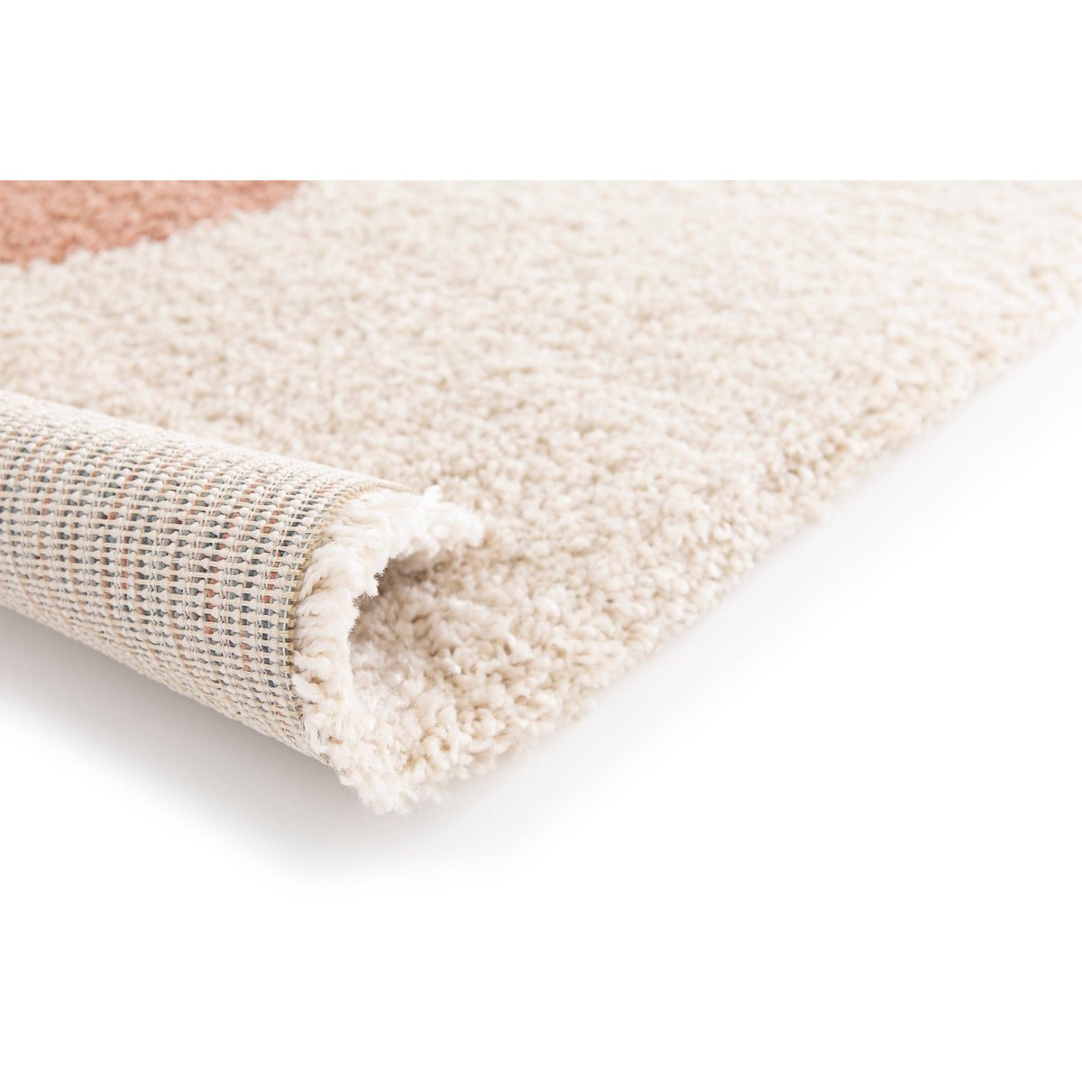 Tapis shaggy épais et confortable MOON terracotta, AFK LIVING