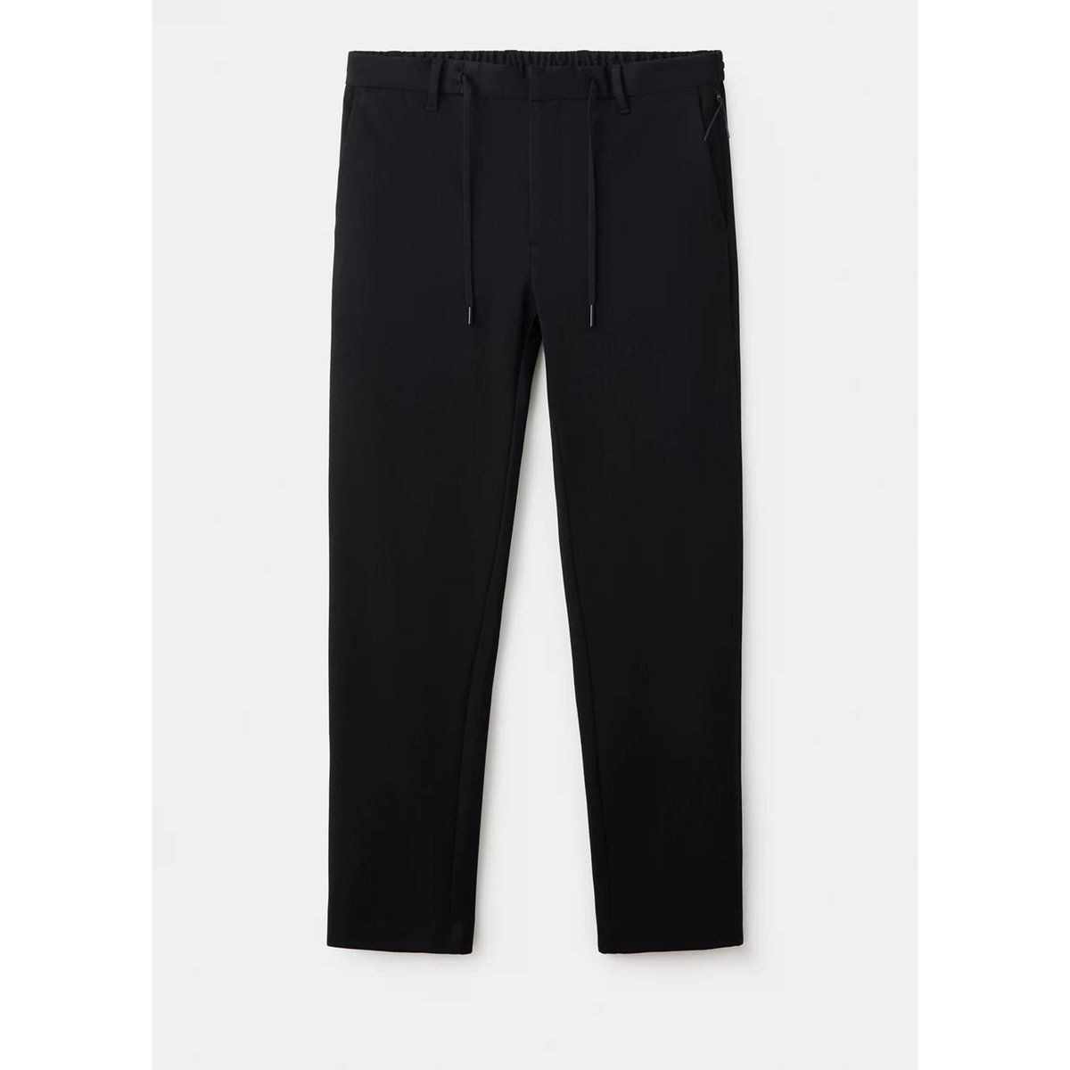 Pantalon slim-fit comfort Thermolite® noir, MANGO MAN
