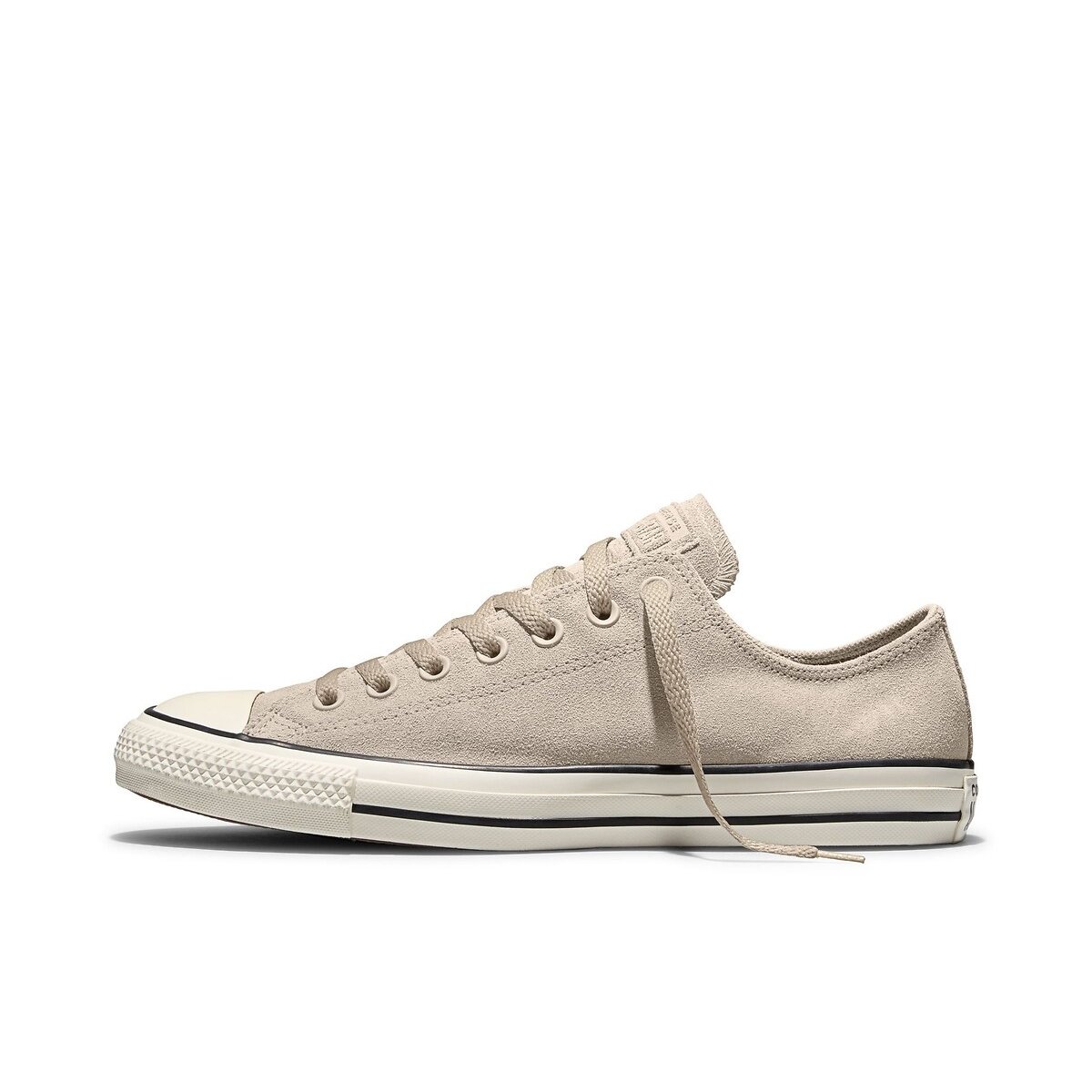 Baskets en cuir Chuck Taylor All Star Crafted Color beige, CONVERSE