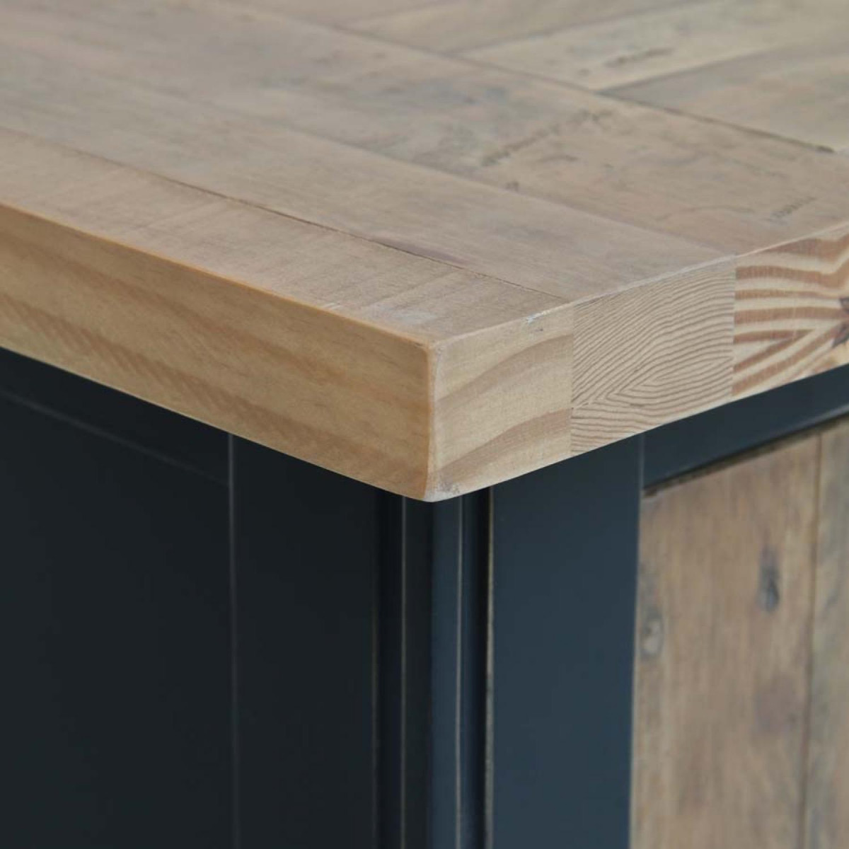 Meuble tv avec rangements - RIVAGES noir, INTERIOR'S