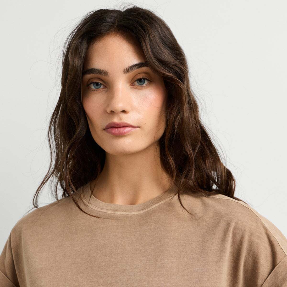 T-Shirt Color Block brun brun, PEPE JEANS