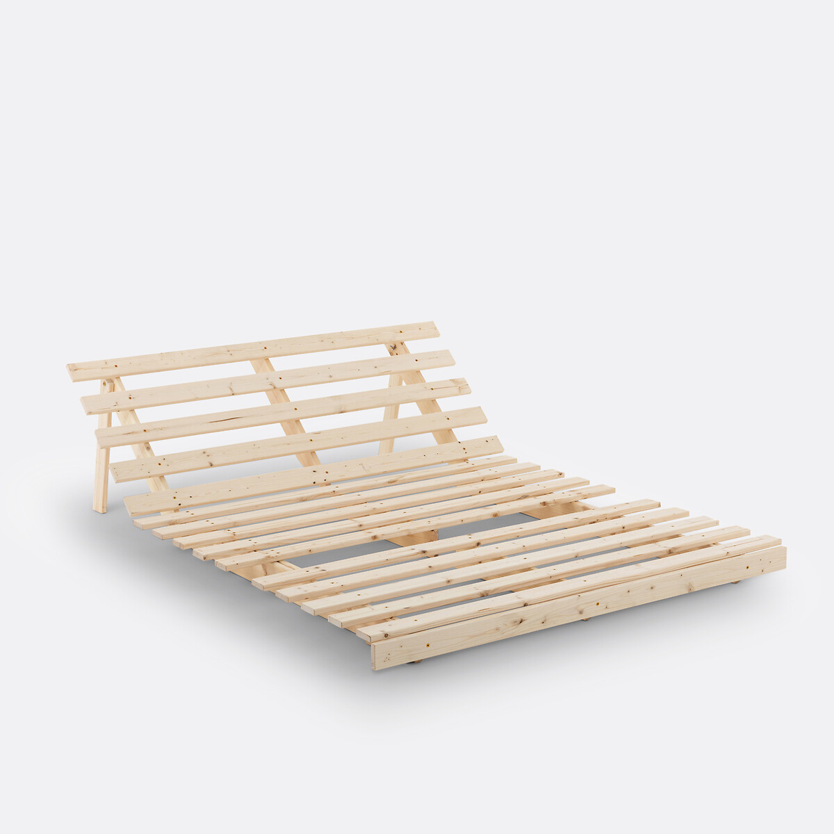 Divano futon, 4 posizioni Thaï legno chiaro grezzo da dipingere, LA REDOUTE INTERIEURS