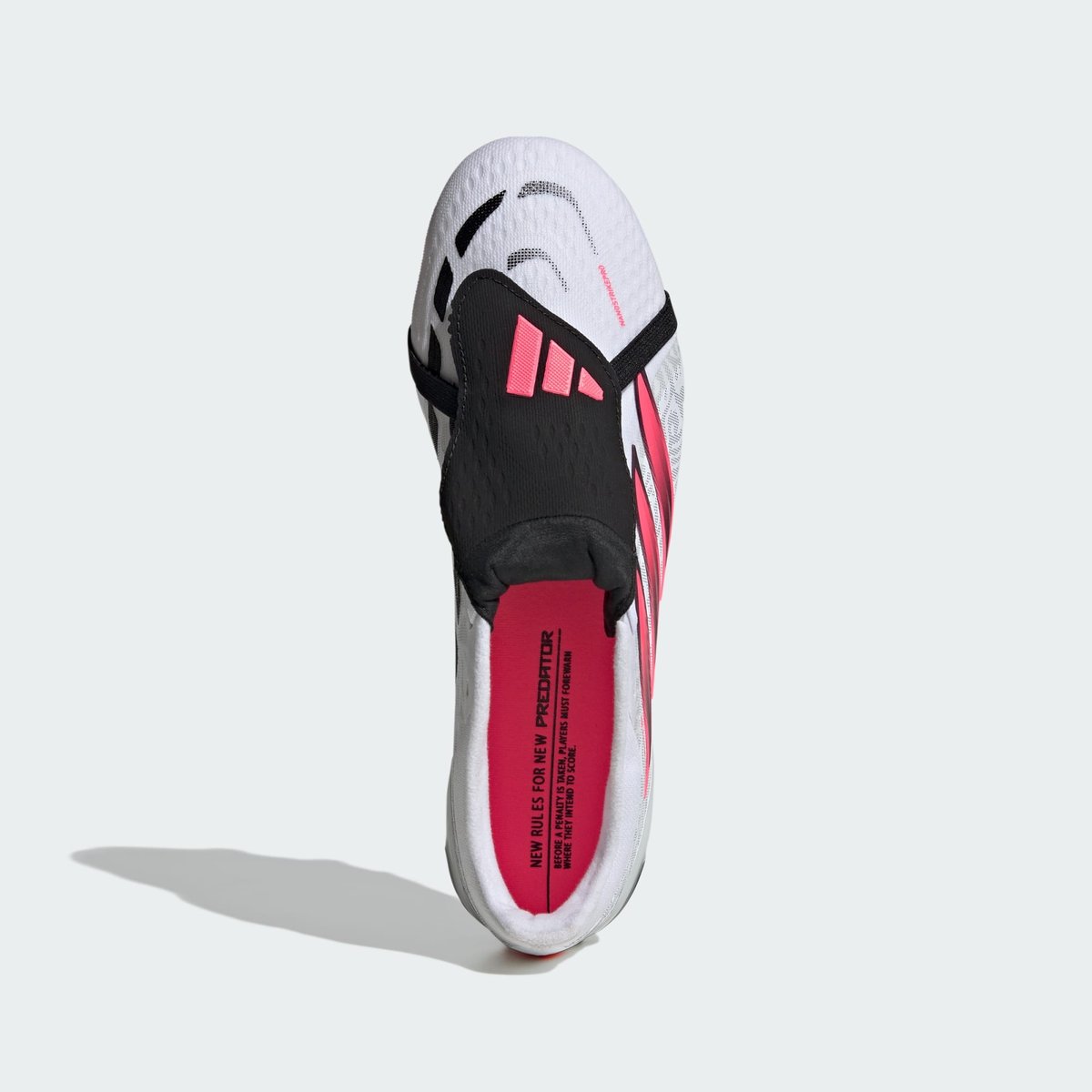 Chaussure De Football Languette Rabattue Predator Pro Terrain Souple Chaussure De Football Languette Rabattue Predator Pro Terrain Souple cloud white / solar turbo / core black, adidas Performance