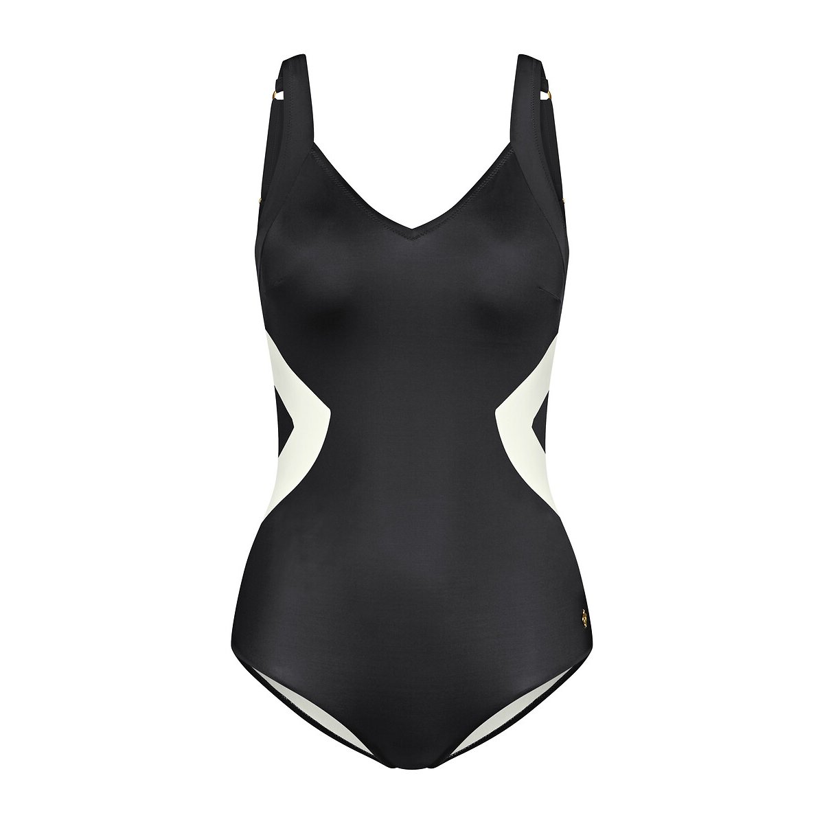 Maillot de bain 1 pièce Summer Allure noir/blanc, TRIUMPH