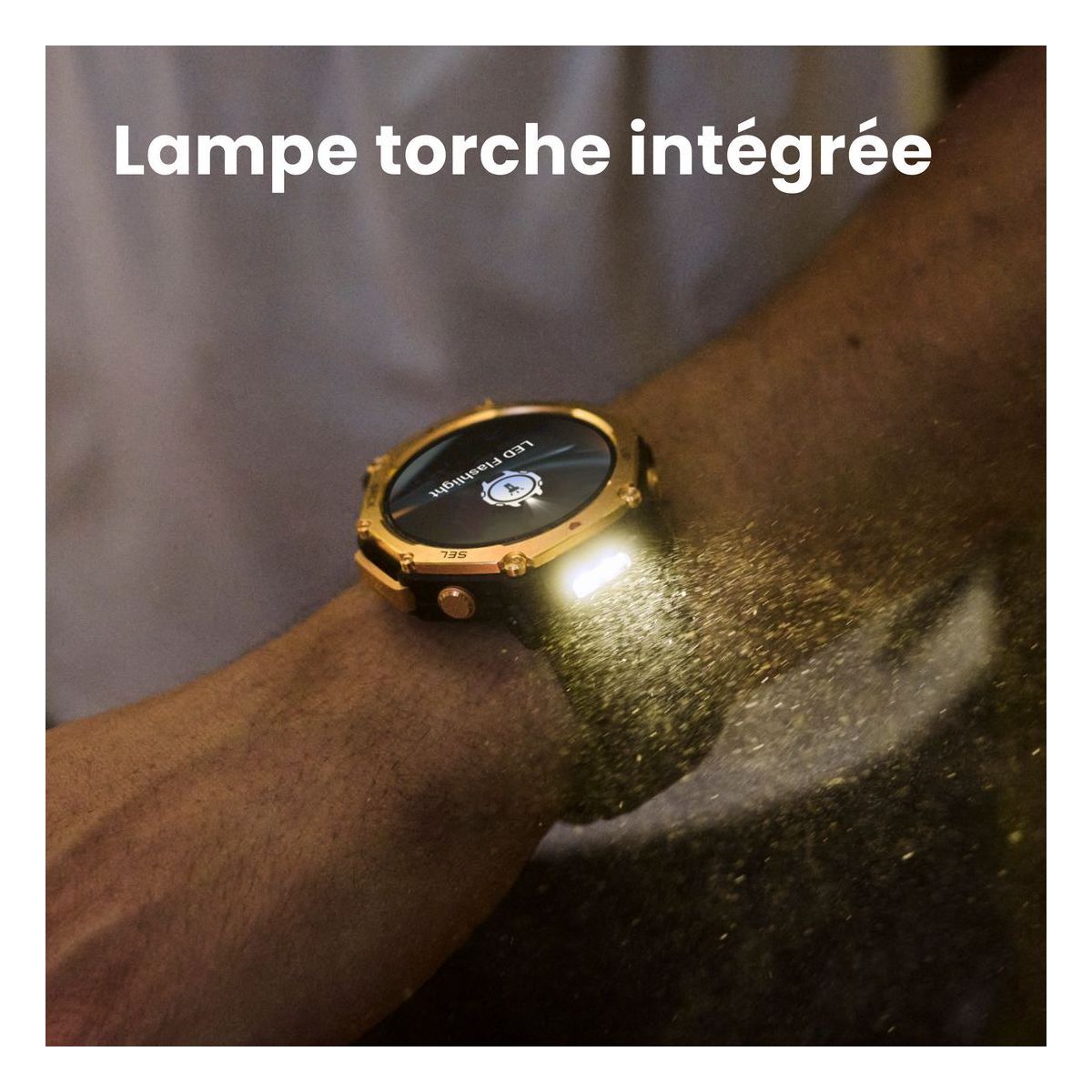 Montre sport T-REX 3 PRO 48mm Black noir, AMAZFIT
