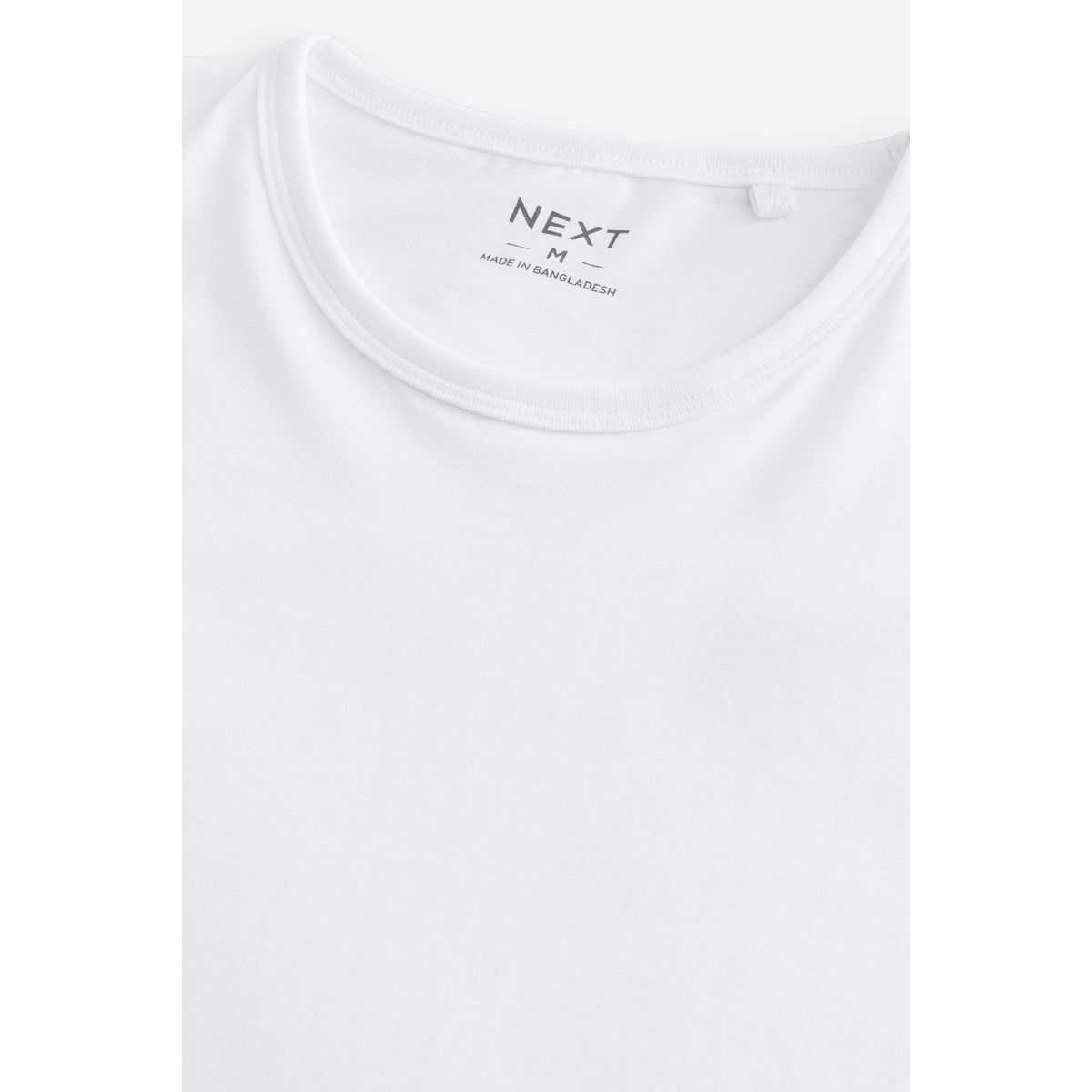 T-shirts à manches longues, lot de 5 blanc, NEXT