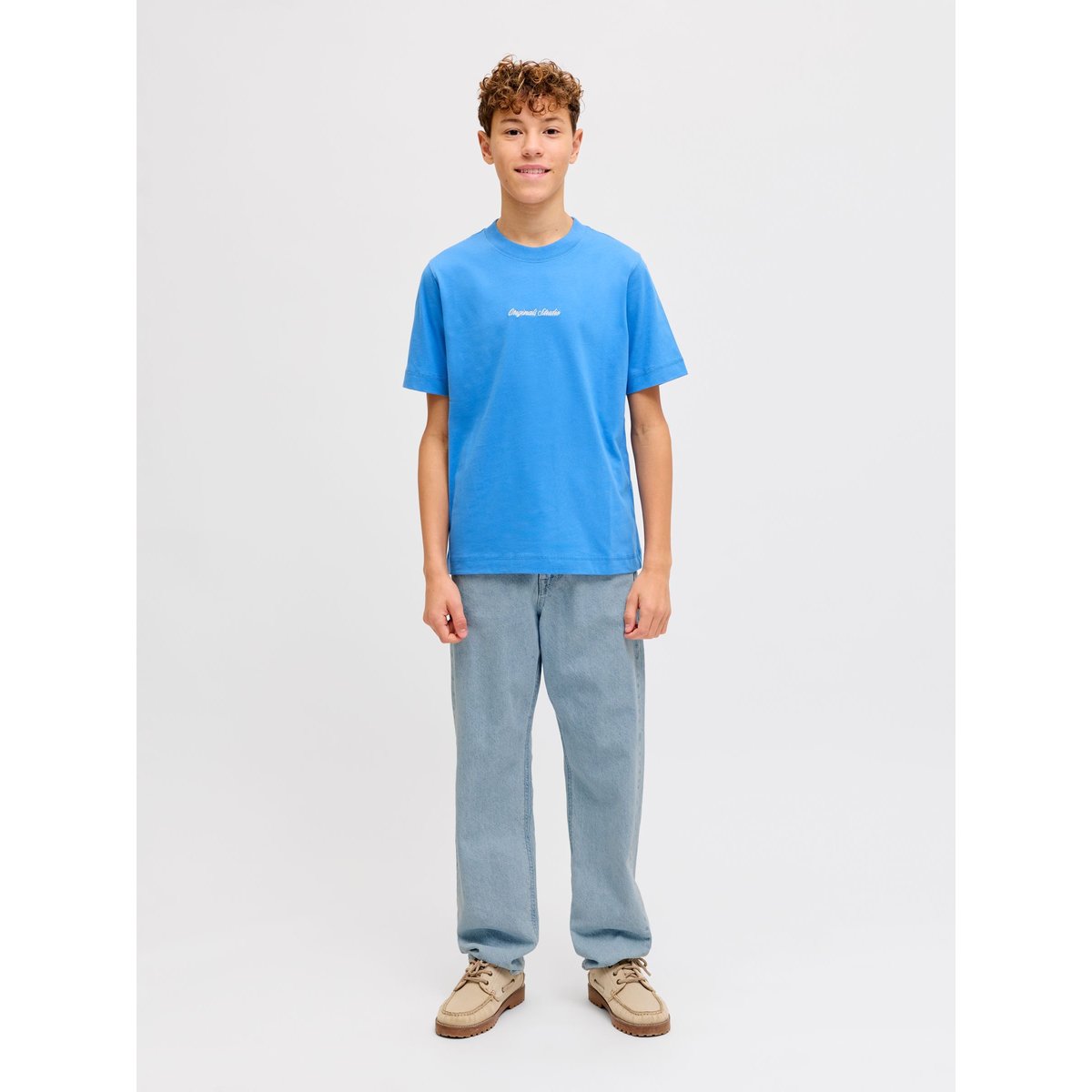 Jean Coupe Décontractée blue denim, JACK & JONES JUNIOR