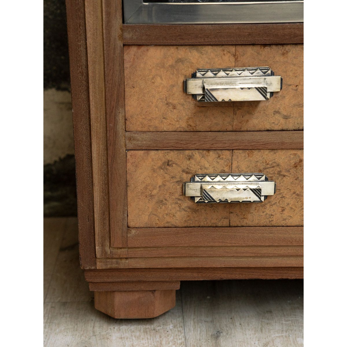 Petit buffet art déco Gilbert N°1560 - Bon état noir, DEBONGOUT